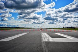 The main runway at Syracuse Hancock International Airport will be closed until Sept. 28, 2021, whiles its asphalt is replaced and a new lighting system is installed. The main runway at Syracuse Hancock International Airport will be closed until Sept. 28, 2021, whiles its asphalt is replaced and a new lighting system is installed.