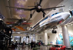 The Boeing 727 exhibit &apos;Take Flight&apos; at the Museum of Science and Industry in Chicago, has been revised and renovated.