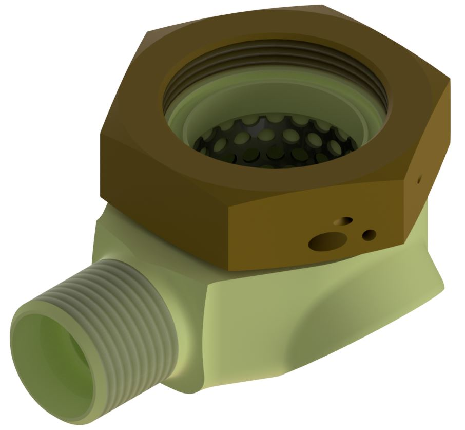 Ametek Ameron Discharge Outlet M35240422 1 2 5 25 21