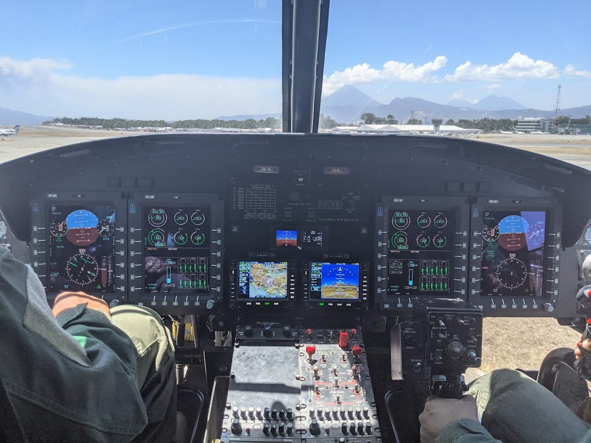 Astronautics, in partnership with Central American Aviation Services (CAAS), has completed the first Bell 212 glass cockpit upgrade for the Guatemalan Air Force with its Badger Pro+ Integrated Flight Display System (IFDS). The upgrade includes four 6x8-inch high-resolution displays, a control panel, and an engine data concentrator unit, transforming the legacy cockpit from steam gauges to a digital, full-glass cockpit, replacing primary flight displays and engine instruments with the same Badger Pro+ IFDS flying on new production Bell helicopters.