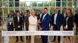 Ft. Worth Mayor Betsy Price and Incora CEO David Coleal cut the ribbon for Incora's New Ft. Worth, Texas Global Headquarters.