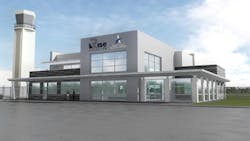 Rendering To Accompany Rise Aviation (kgyi) Breaks Ground On Fbo&rsquo;s New Terminal