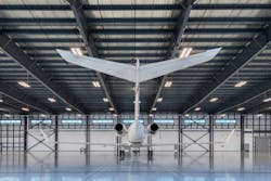 The hangars are pre-engineered metal with an upgraded skin consisting of a 3-inch insulated panel instead of the typical corrugated panel. The hangars are pre-engineered metal with an upgraded skin consisting of a 3-inch insulated panel instead of the typical corrugated panel.