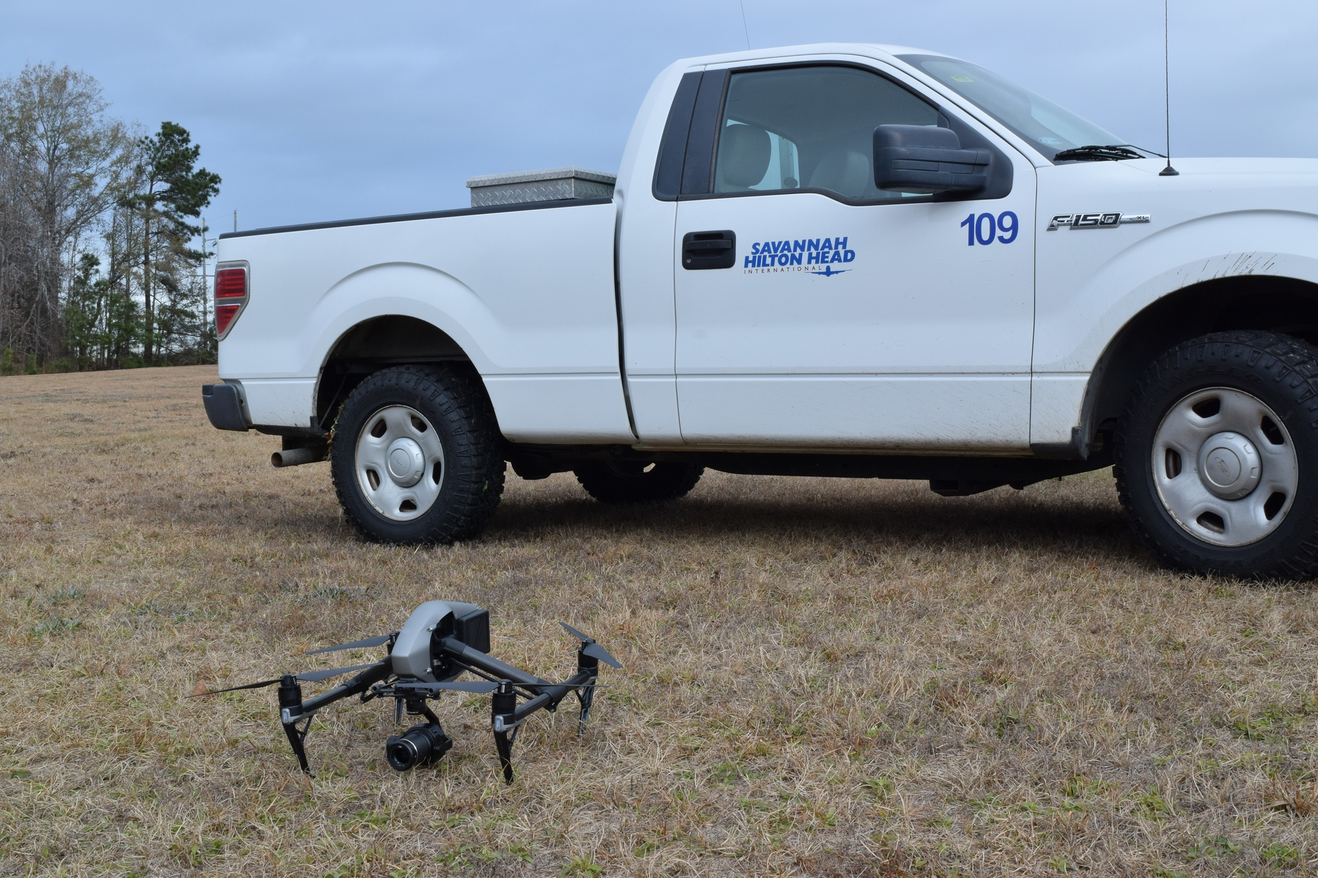 Savannah/Hilton Head International Airport (SAV) has a significant portion of its northern fence located within a swamp and UAS technology allows operations staff to inspect the fence line without having to send staff into a potentially treacherous area.