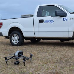 Savannah/Hilton Head International Airport (SAV) has a significant portion of its northern fence located within a swamp and UAS technology allows operations staff to inspect the fence line without having to send staff into a potentially treacherous area.