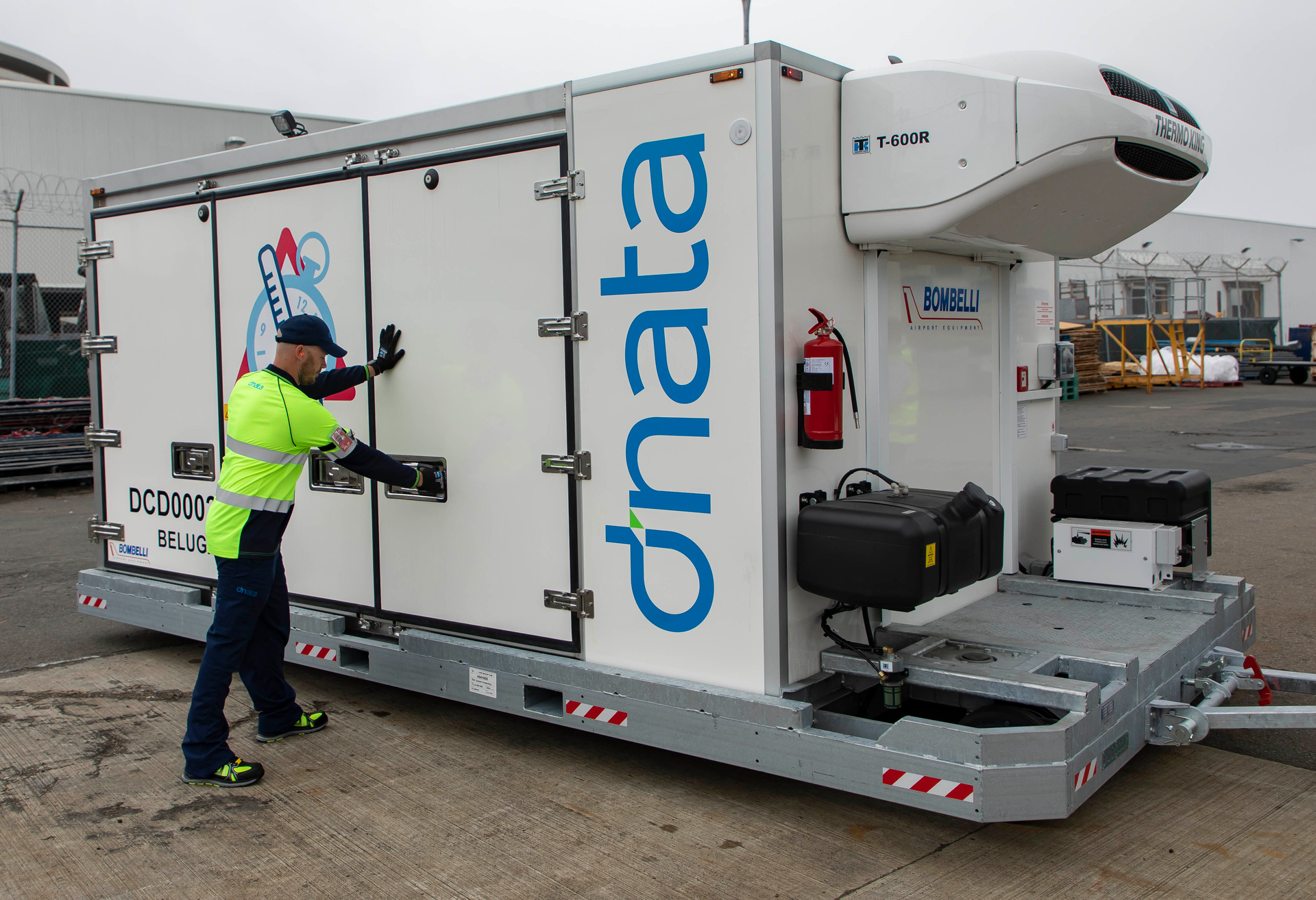 dnata's cool dollies ensure safe transportation of temperature-sensitive goods at Sydney and Melbourne airports