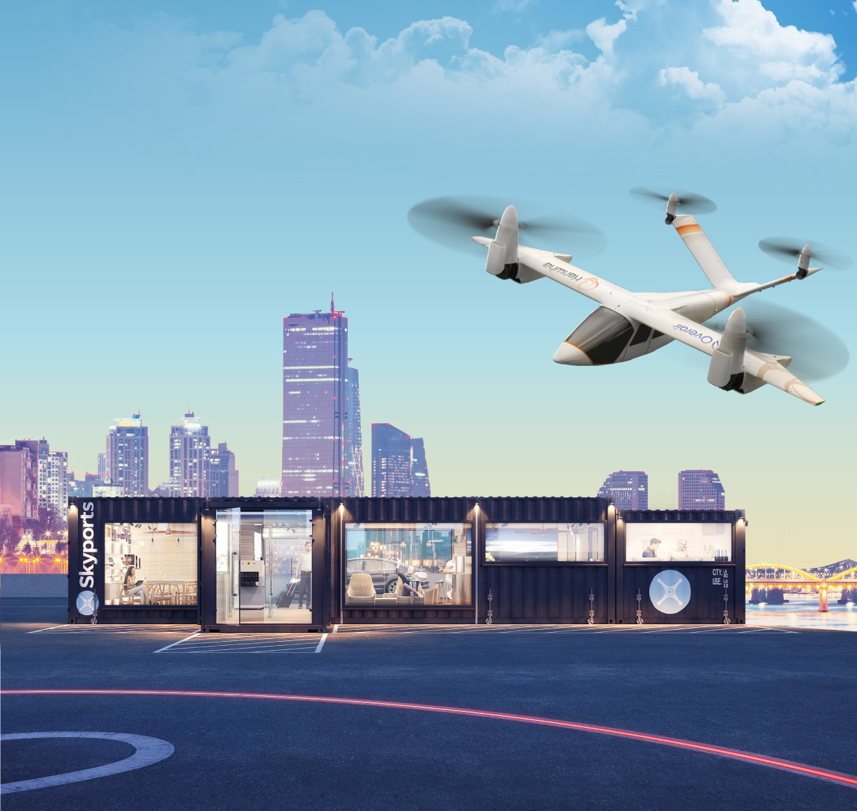 0603 Hanwha System Skyports Mou Image