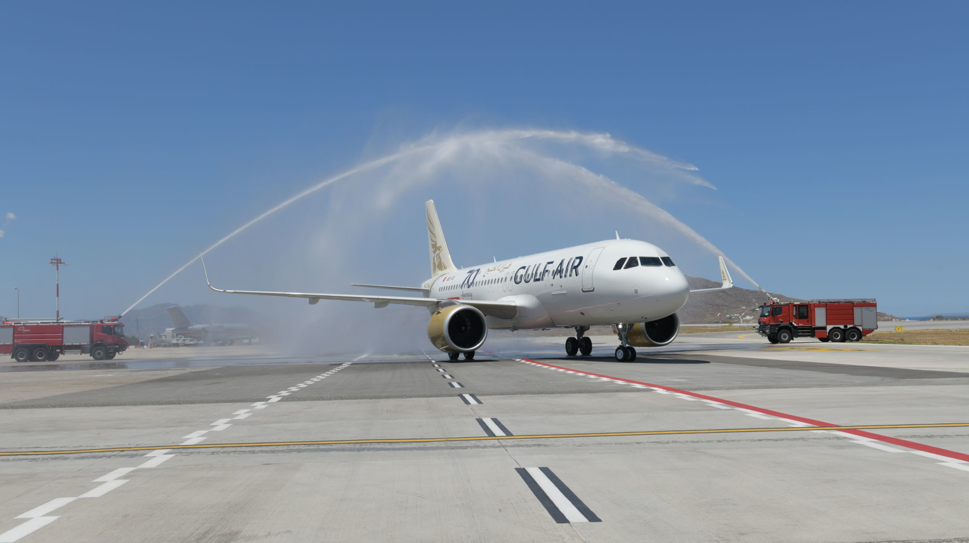 Gulf Air Operates Inaugural Flight To Mykonos (1)