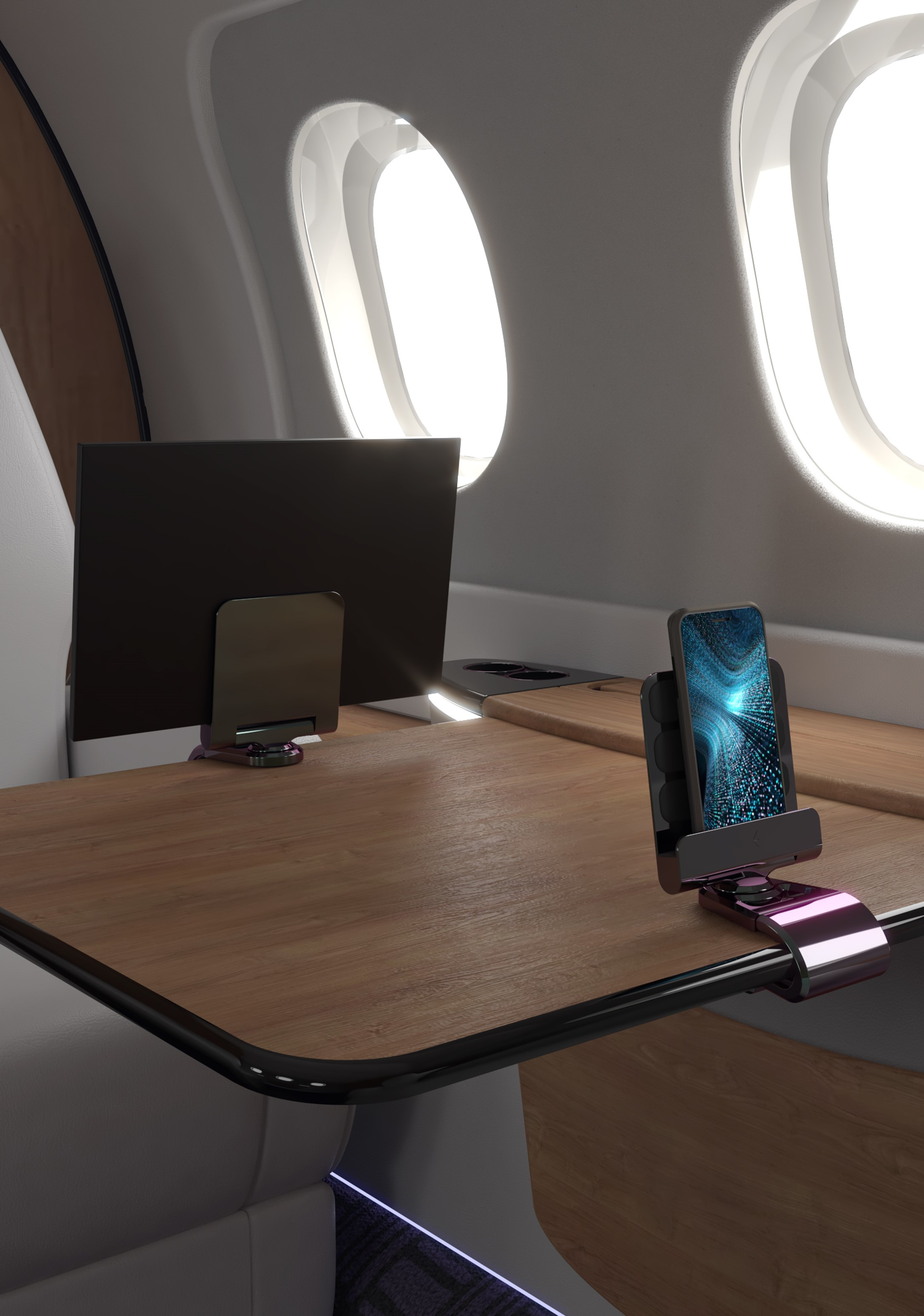 Embraer Table Tablet Holder