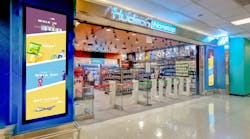 The store also offers a broad assortment of electronics and audio products from leading brands such as Brookstone, providing travelers with opportunities to relax and recharge whether at home or on the go.