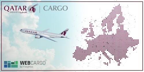 Qatar Airways Cargo Launches Webcargo By Freightos Throughout The European Region Aviation Pros