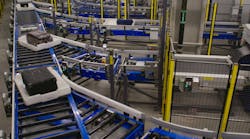 All bags are tracked with RFID tags on the CrisBag System, so it’s quicker to identify if a bag becomes missing along the process. All bags are tracked with RFID tags on the CrisBag System, so it’s quicker to identify if a bag becomes missing along the process.