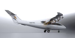 Blown lift efficiently turns the airflow downwards for ultra-short takeoffs. Blown lift efficiently turns the airflow downwards for ultra-short takeoffs.