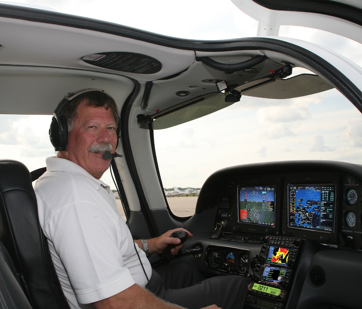 Jeff Baum Cockpit