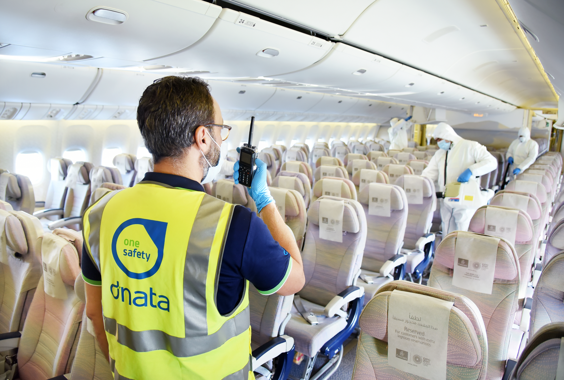 dnata team are prepared to deliver a safe journey for everyone travelling to or transiting through DXB