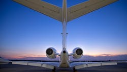 Baker Aviation logo Baker Aviation logo