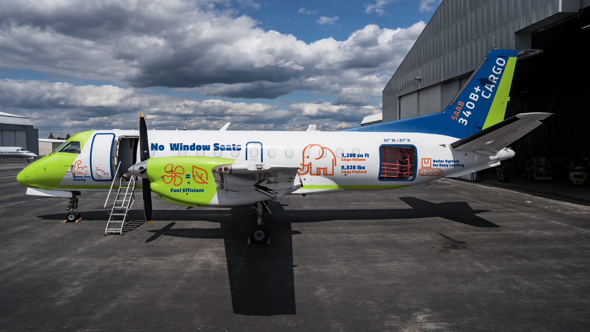 C L Aviation Group Saab 340 B Cargo Livery 611a8a008bf10