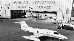 The Duncan Aviation facility in Lincoln, Nebraska, in 1967.