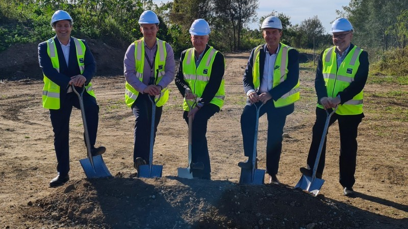 GE Aviation, a provider of jet engines, components, and systems for commercial and military aircraft, held a sod-turning event for a new, larger facility at Brisbane Airport.