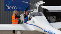 Grob G109 B Able Arrives At Aerobility Hq At Blackbushe Airport