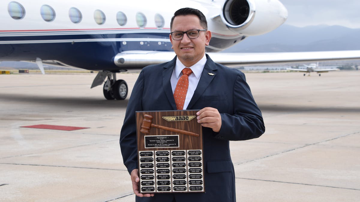 Jorge Rubio, deputy director of airports for the City of San Diego, was named the next president of the Southwest Chapter of the American Association of Airport Executives.