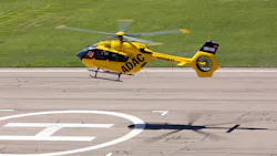 ADAC Luftrettung, one of Europe’s biggest helicopter emergency medical services (HEMS) operators, has taken delivery of its first two five-bladed H145s.