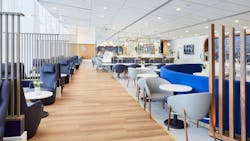 Plaza Premium Group and Air France opened a redesigned lounge for the airline at Montréal’s Pierre Elliott Trudeau International Airport. Plaza Premium Group and Air France opened a redesigned lounge for the airline at Montréal’s Pierre Elliott Trudeau International Airport.