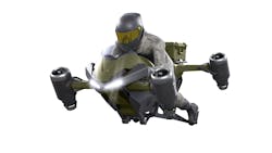 Rendering of Speeder HSVTOL in piloted configuration. Rendering of Speeder HSVTOL in piloted configuration.