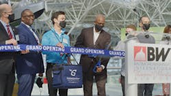 A new Fraport-branded mobile ordering and delivery service called GateWaiter launched at Baltimore/Washington International Thurgood Marshall Airport (BWI). A new Fraport-branded mobile ordering and delivery service called GateWaiter launched at Baltimore/Washington International Thurgood Marshall Airport (BWI).