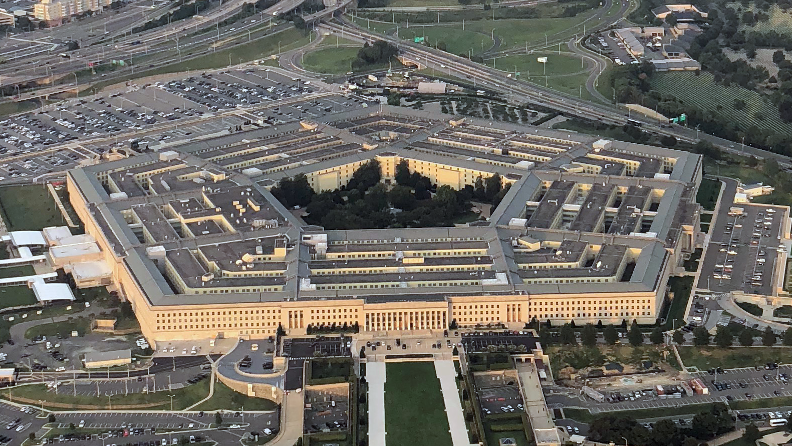 The Pentagon, Cropped Square
