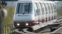 A view of the AirTrain monorail at Newark Liberty International Airport. Federal officials signed off on the Port Authority's plan to replace the 26-year-old monorail.
