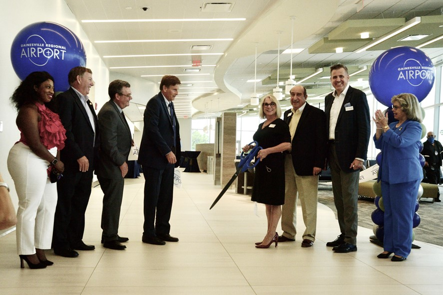 The expanded terminal provides a variety of passenger amenities and services to accommodate increased passenger traffic and demand.