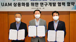 The three organizations will conduct joint R&D to establish a UAM operations and transportation management system and develop the UAM industry.