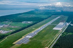 The public procurement for reconstruction of the runway at Palanga Airport, announced by Lithuanian Airports in autumn 2020, was won by the Latvian company A.C.B The public procurement for reconstruction of the runway at Palanga Airport, announced by Lithuanian Airports in autumn 2020, was won by the Latvian company A.C.B