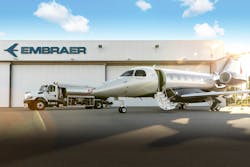 Avfuel Corporation and Embraer are collaborating to bring Neste MY Sustainable Aviation Fuel (SAF) to Melbourne Orlando International Airport. Avfuel Corporation and Embraer are collaborating to bring Neste MY Sustainable Aviation Fuel (SAF) to Melbourne Orlando International Airport.