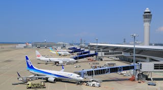 Apron View (Domestic Departures) at Chubu Centrair International Airport