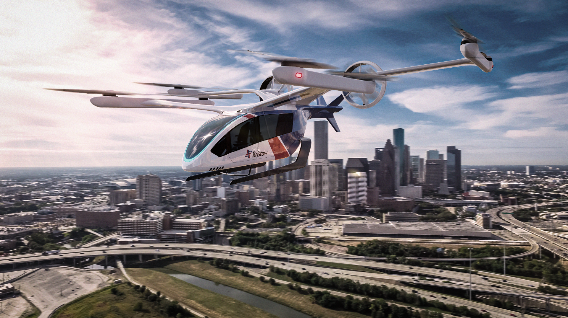 Eve and Bristow enter partnership to develop UAM capabilities with an order of up to 100 eVTOLs.