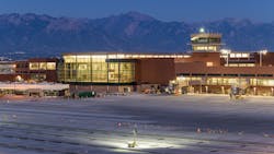 Salt Lake City Department of Airports (SLCDA) celebrates one year since opening The New SLC-Phase 1 and announces LEED Gold certification from the U.S. Green Building Council. Salt Lake City Department of Airports (SLCDA) celebrates one year since opening The New SLC-Phase 1 and announces LEED Gold certification from the U.S. Green Building Council.