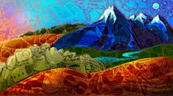 'Celebrate Oregon!” by Liza Burns 'Celebrate Oregon!” by Liza Burns