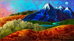 'Celebrate Oregon!” by Liza Burns 'Celebrate Oregon!” by Liza Burns