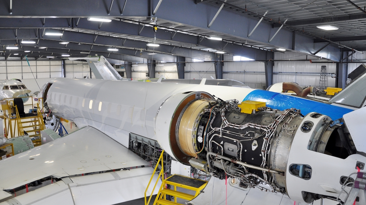 Flying Colours Corp Regularly Conducts Heavy Inspections On Bombardier Global And Challenger Airframes At Its Canada And Us Bases