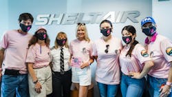 Sheltair Aviation, in partnership with Women in Aviation International (WAI), celebrated 2021 Girls in Aviation Day (GIAD) to educate and empower young women about different career fields. Sheltair Aviation, in partnership with Women in Aviation International (WAI), celebrated 2021 Girls in Aviation Day (GIAD) to educate and empower young women about different career fields.