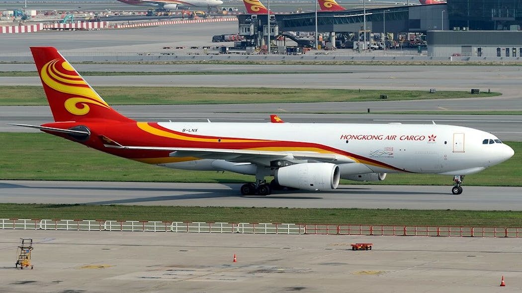 CSMIA Welcomes Hong Kong Air Cargo's Maiden Frieghter Flight to Mumbai
