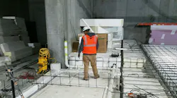 At SLC, once the Geofoam block and rebar grid were in place, Outsen and the RLW team poured the concrete walls directly within the Geofoam formwork, which remains structurally integral to the finished platform.