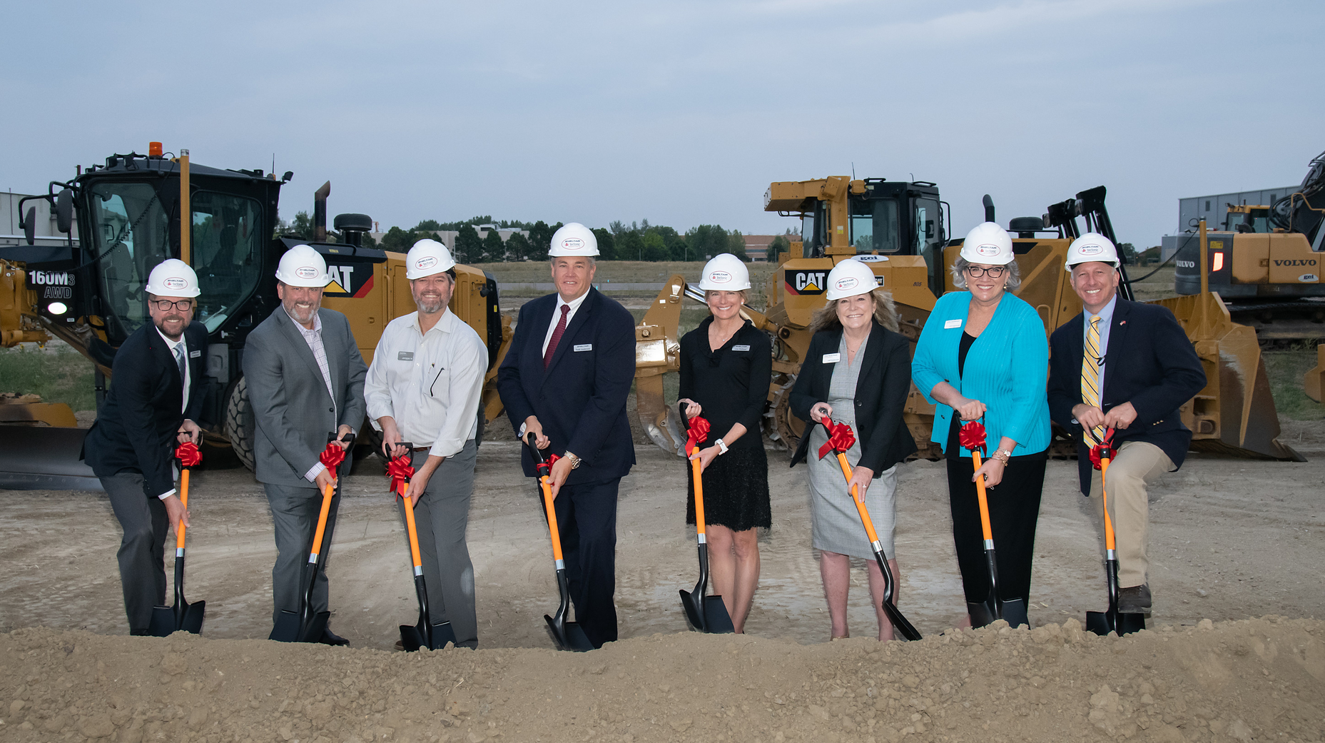 Sheltair held a groundbreaking ceremony for a $10M hangar project at Sheltair BJC in Denver.