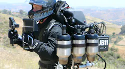 The JB12 is a classified model evolved from the JB11, in this photo, developed by JetPack Aviation.