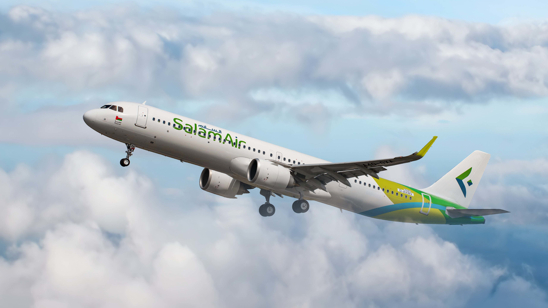 SalamAir has taken delivery of its first A321neo aircraft.