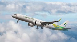 SalamAir has taken delivery of its first A321neo aircraft.