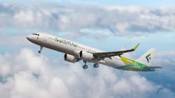 SalamAir has taken delivery of its first A321neo aircraft. SalamAir has taken delivery of its first A321neo aircraft.