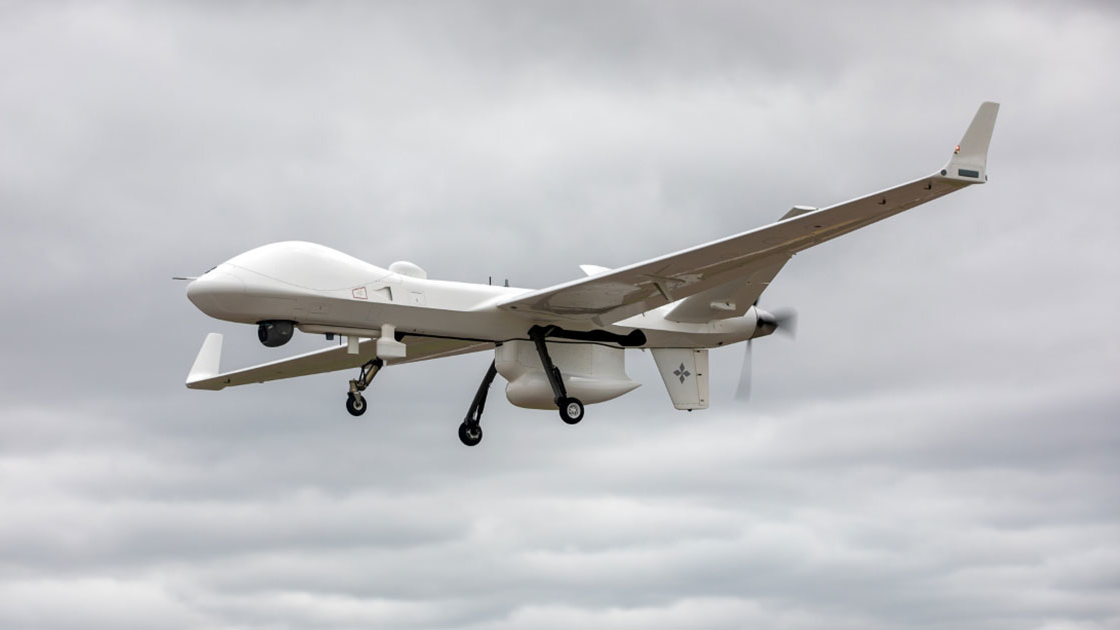 The Royal Air Force, and the Royal Netherlands Air Force (RNLAF), General Atomics Aeronautical Systems, Inc. (GA-ASI) flew a company-owned, MQ-9B SeaGuardian Remotely Piloted Aircraft (RPA) today from RAF Waddington across the North Sea to Leeuwarden Air Base in the Netherlands.
